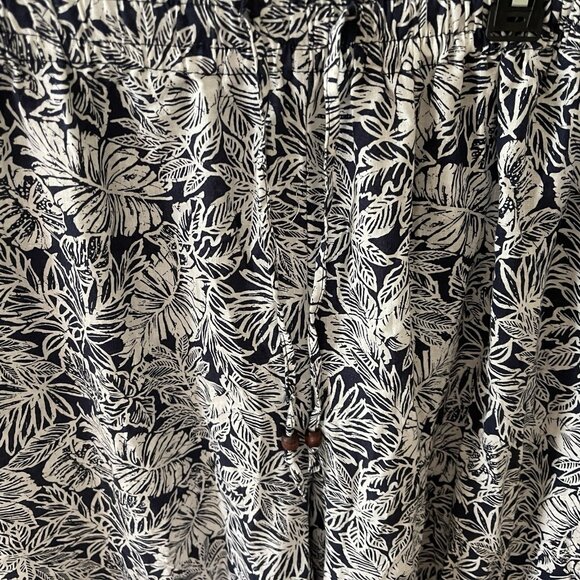 Jones New York Linen Blend Womens Plus 2X Pants Wide Leg - Picture 3 of 13